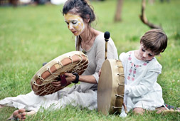 festival airvault rêve de l'aborigène festivaliers didgeridoo didgeridous didgeridou