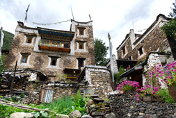 Village sichuan chine Barkam