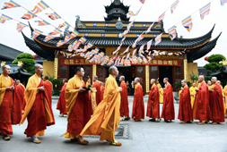 Chine monastère moine sichuan